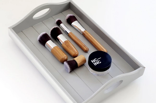 Beauty makeup brushes