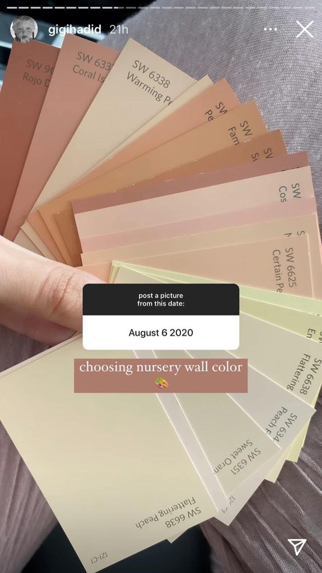 Instagram @gigihadid