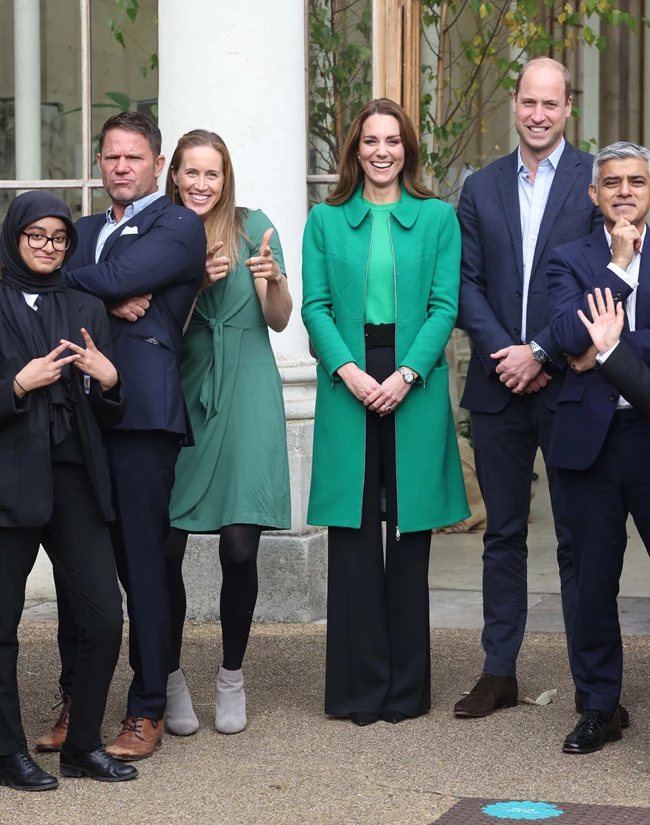 Kate Middleton green coat