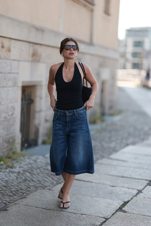 denim βερμούδα