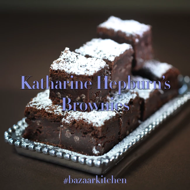 Τα brownies της Katharine Hepburn