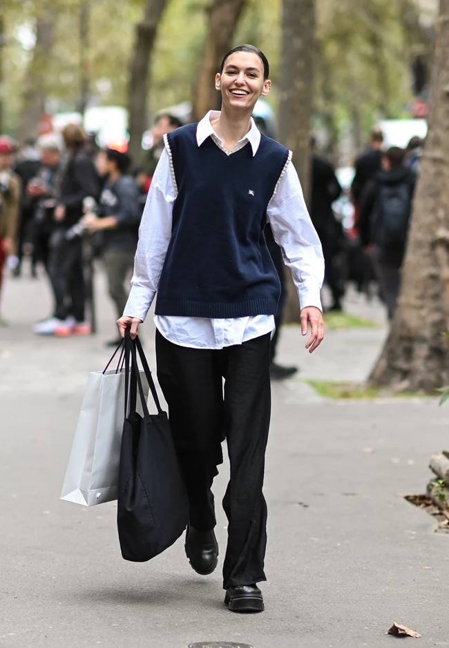 Street style Layering