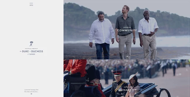 Η Meghan Markle και ο πρίγκιπας Harry λάνσαραν τη δική τους ιστοσελίδα