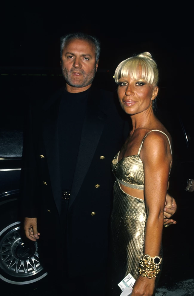 Donatella Versace Gianni Versace