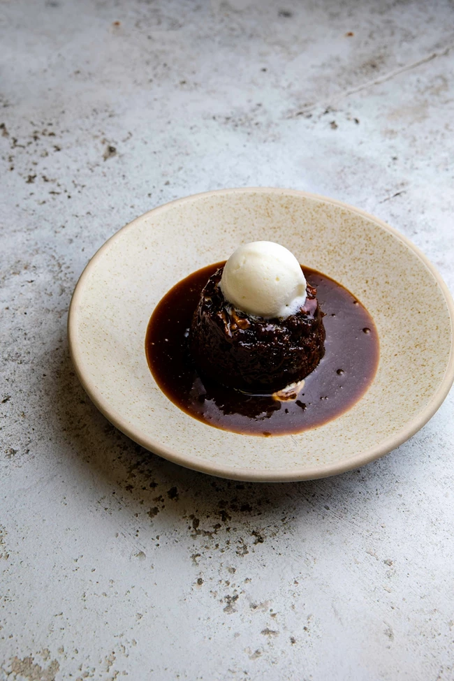 sticky toffee pudding