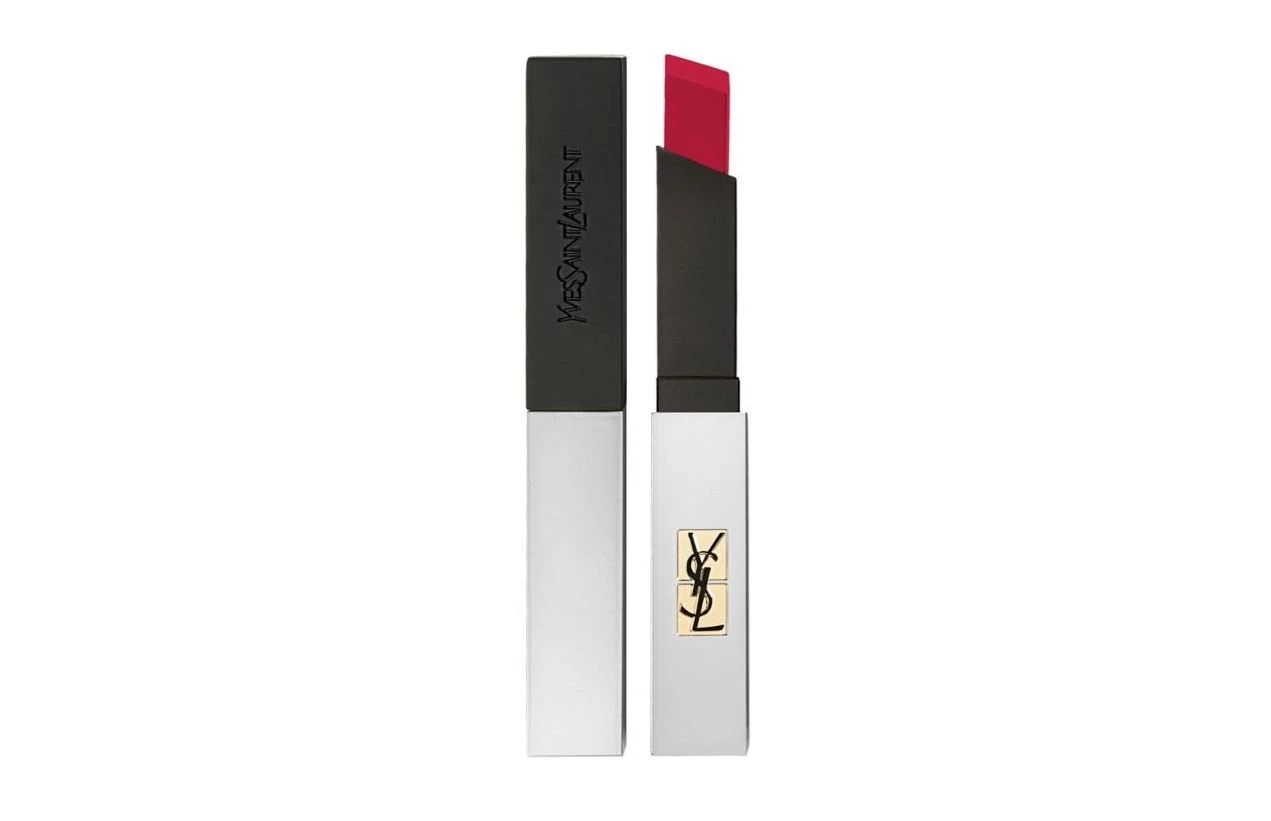 Κραγιόν με ανάλαφρη υφή, Rouge Pur Couture the Slim Sheer Matte Lipstick στην απόχρωση Rouge Devetu, Yves Saint Laurent