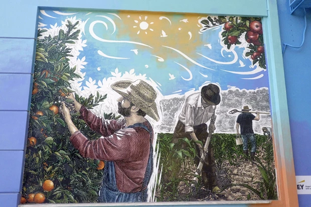 Όταν η τέχνη γίνεται γέφυρα συνεργασίας | Ένα mural αφιερωμένο στη "Συνεργασία για τους Στόχους" των Ηνωμένων Εθνών