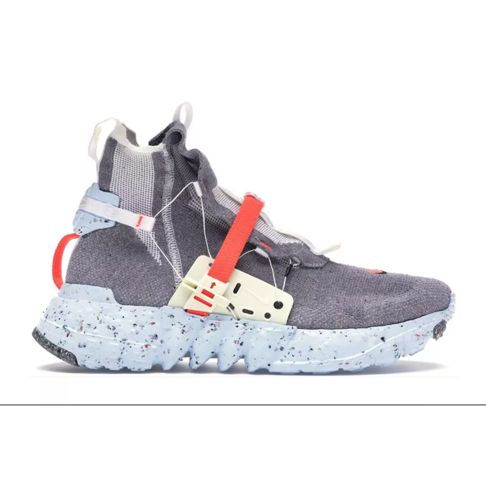 #9 Nike Space Hippie 03 Vast Grey Hyper Crimson