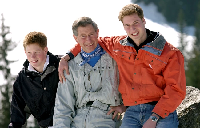 πρίγκιπας Κάρολος, Harry, William