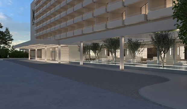 Η νέα είσοδος του Divani Apollon Palace & Thalasso