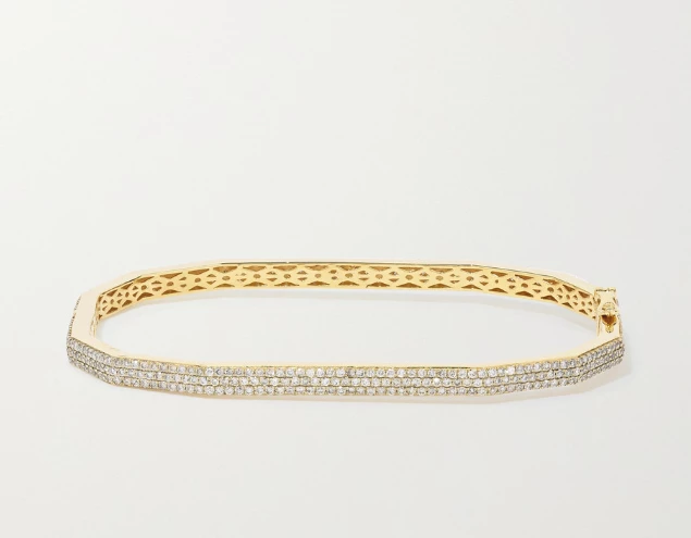 Βραχιόλι από χρυσό 18Κ και διαμάντια Ofira