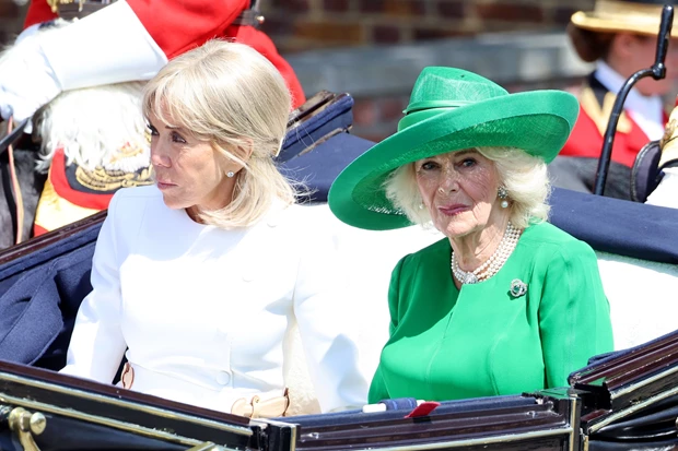 Brigitte Macron και βασίλισσα Καμίλα