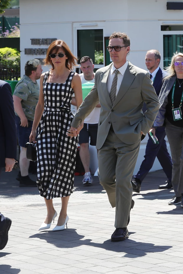 Sophie Hunter Benedict Cumberbatch στο Wimbledon 2026