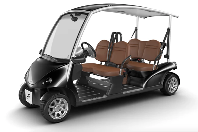 queen elizabeth golf cart