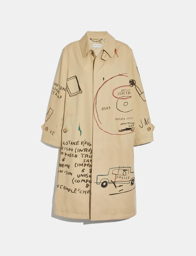 Coach X Jean-Michel Basquiat Coat