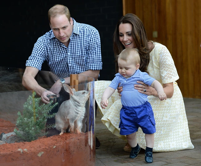 πρίγκιπας george - kate middleton - william