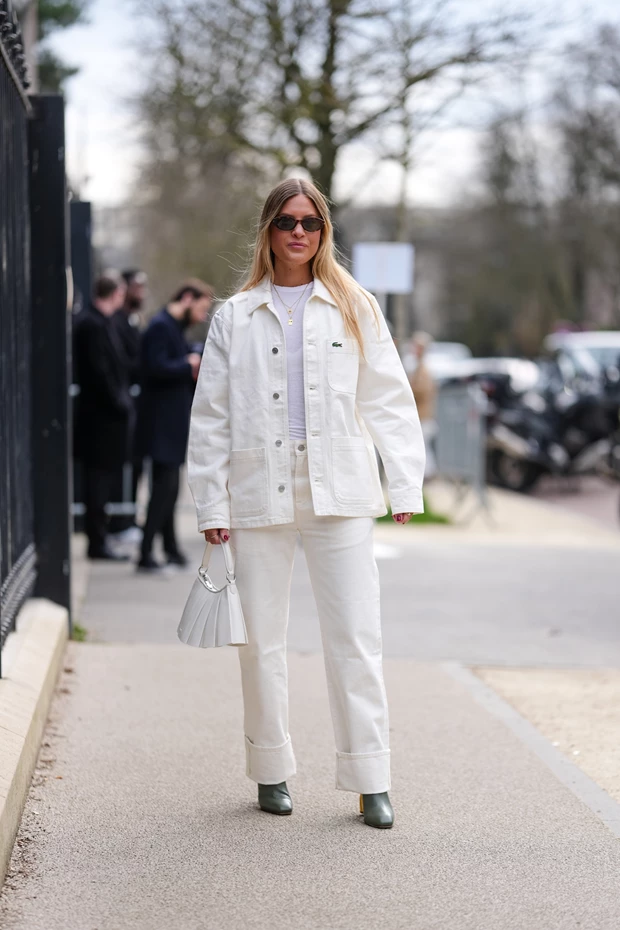 White denim