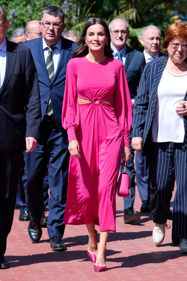 Βασίλισσα Letizia | Η δημόσια εμφάνιση με φόρεμα που δεν έχει φορέσει ποτέ ξανά Ευρωπαία βασίλισσα