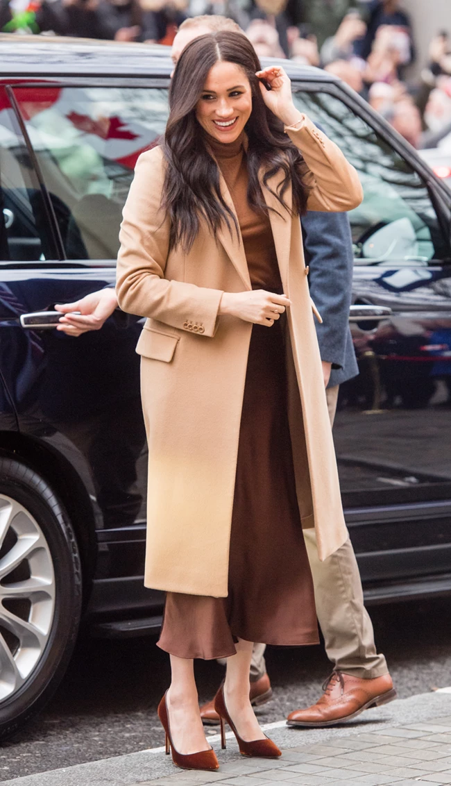 Η Meghan Markle έκανε την πρώτη δημόσια εμφάνισή της για το 2020