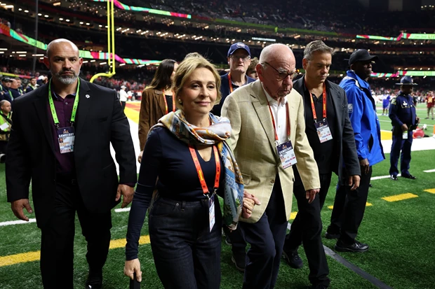 Rupert Murdoch &  Elena Zhukova