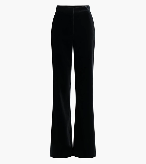 Παντελόνι flared σε ιταλικό βελούδο, LOLA.
