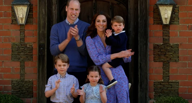 Kate Middleton πρίγκιπας William Louis Charlotte George