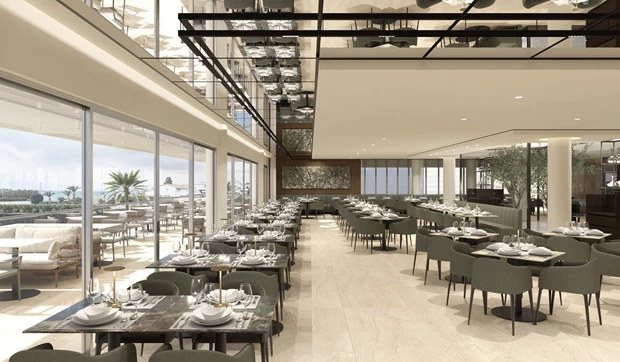 Ο ανανεωμένος χώρος του Anemos στο Divani Apollon Palace & Thalasso