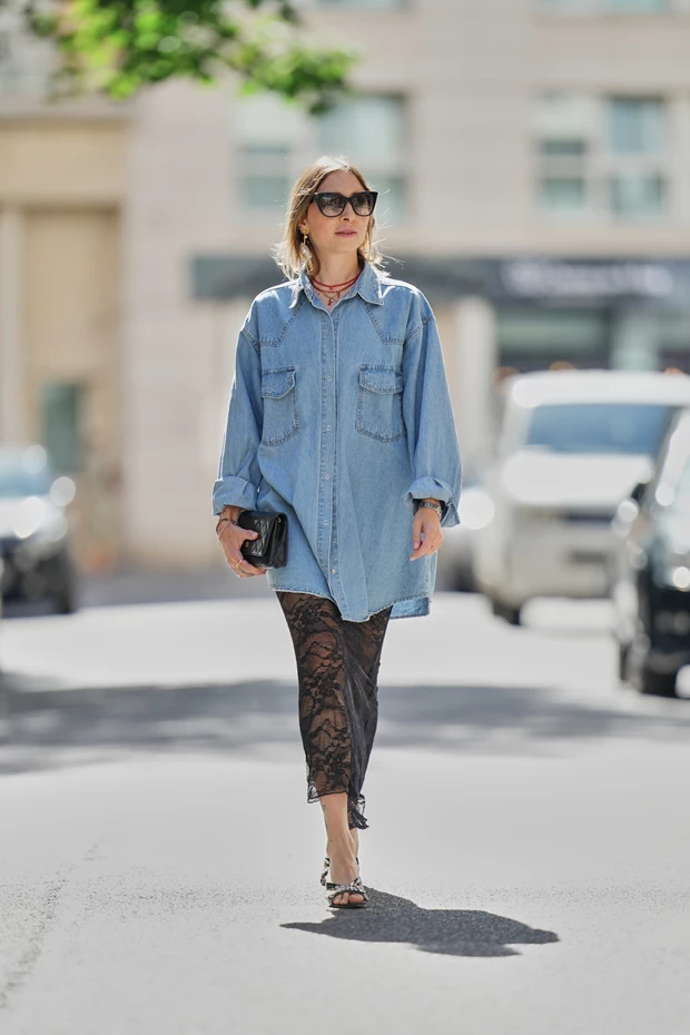 πουκάμισο street style