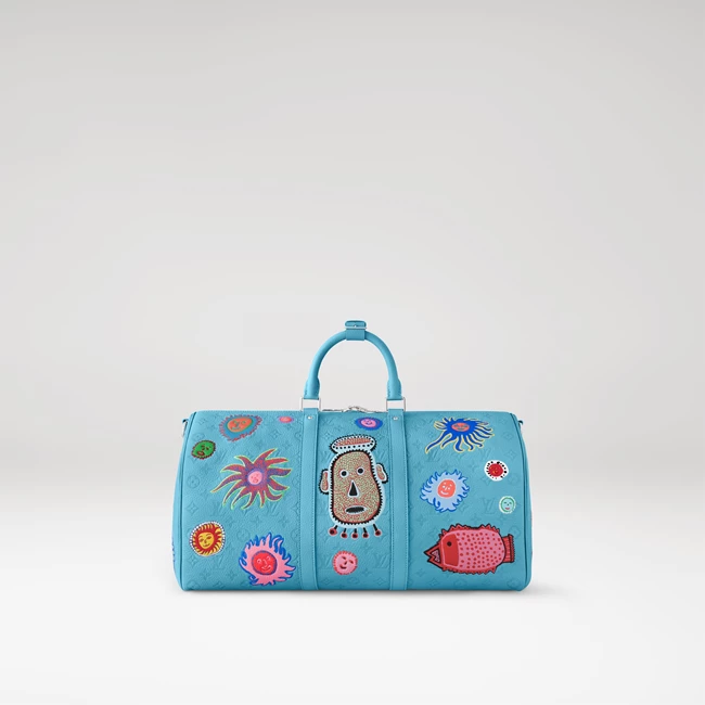 Keepall 50 Louis Vuitton x Yayoi Kusama
