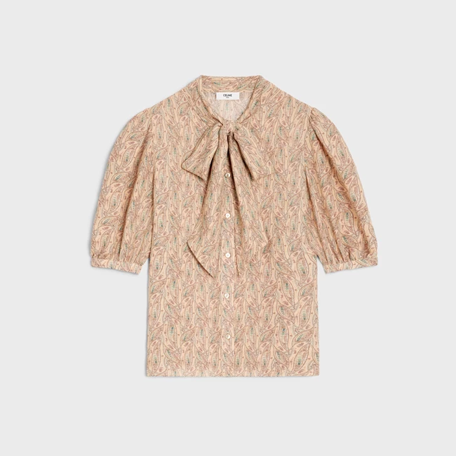 Μπλούζα με pussy bow, Celine.