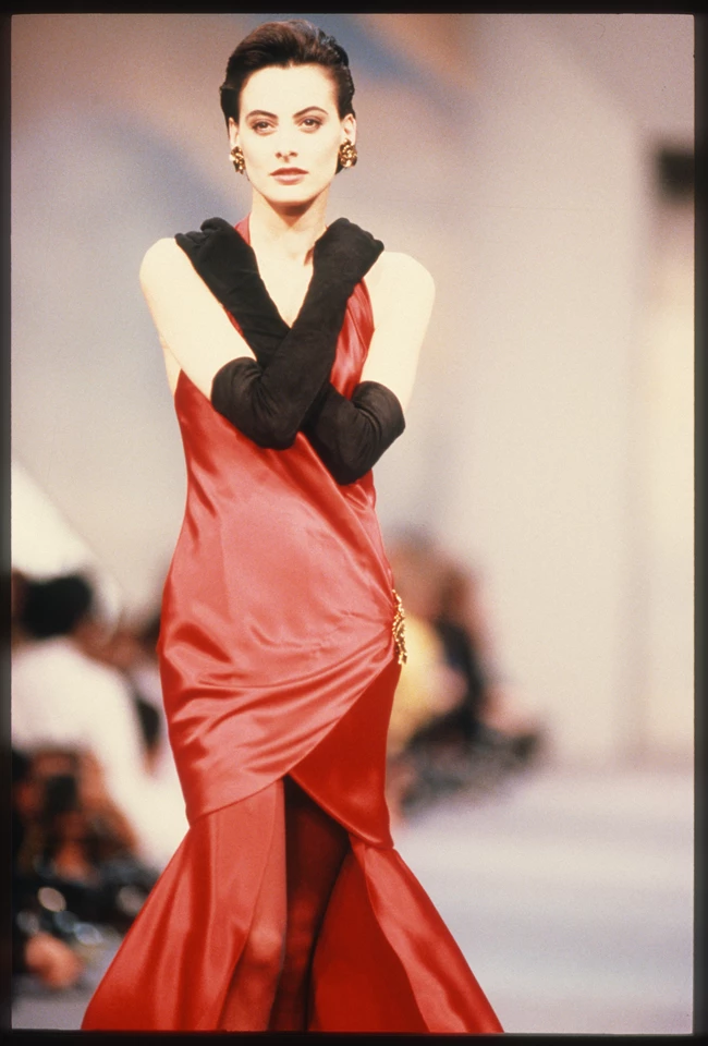 Ines de la Fressange at Chanel Fall Winter 1990
