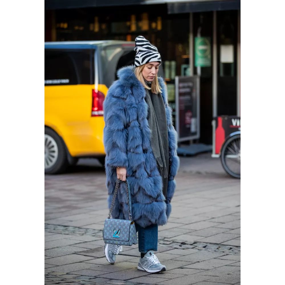 Faux fur παλτό