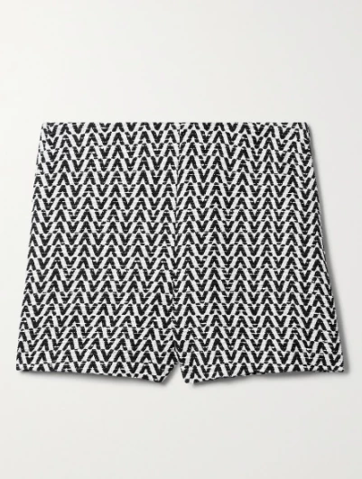 Σορτς bouclé-tweed, Valentino.