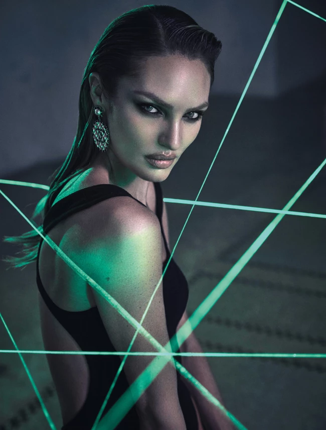 H Candice Swanepoel φωτογραφίζεται αποκλειστικά για το Harper's Bazaar Greece