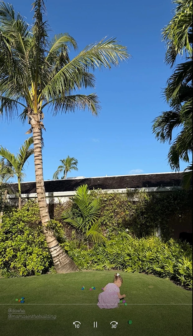 Σταύρος Νιάρχος & Dasha Zhukova | Σπάνια πασχαλινή εμφάνιση της 3χρονης κόρης τους, Victoria