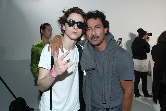 Timotheé Chalamet Haider Ackermann