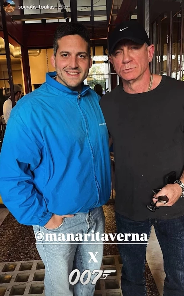 Ο Daniel Craig για κρεατοφαγικό lunch στην Αθήνα - Ποιο στέκι επέλεξε