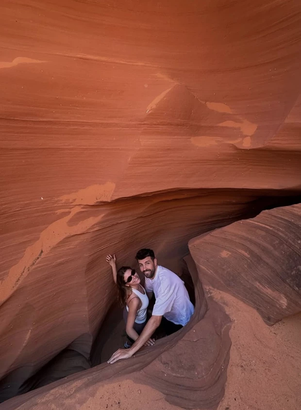 Gerard Pique | Τα τρυφερά στιγμιότυπα με την Clara Chía με φόντο την Αριζόνα