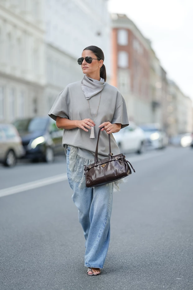 ψηλόμεσα τζιν παντελόνια