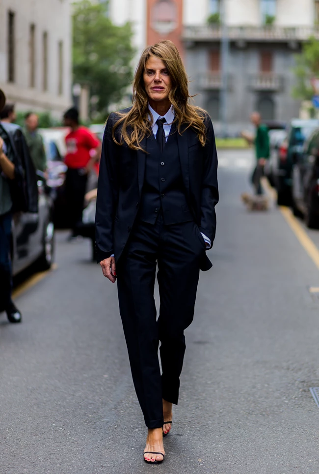 suit street style