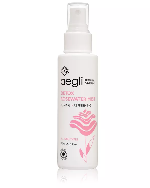 Αναζωογoνητικό ροδόνερο, Detox Rosewater Mist, Aegli (στα φαρμακεία)