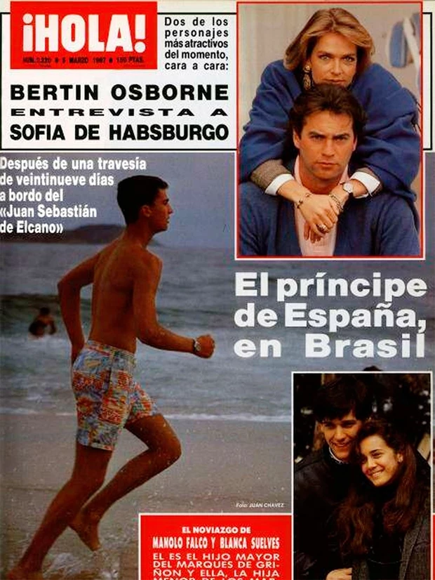 Η ημέρα που ο βασιλιάς Felipe, όπως και η πριγκίπισσα Leonor, απαθανατίστηκε στην παραλία