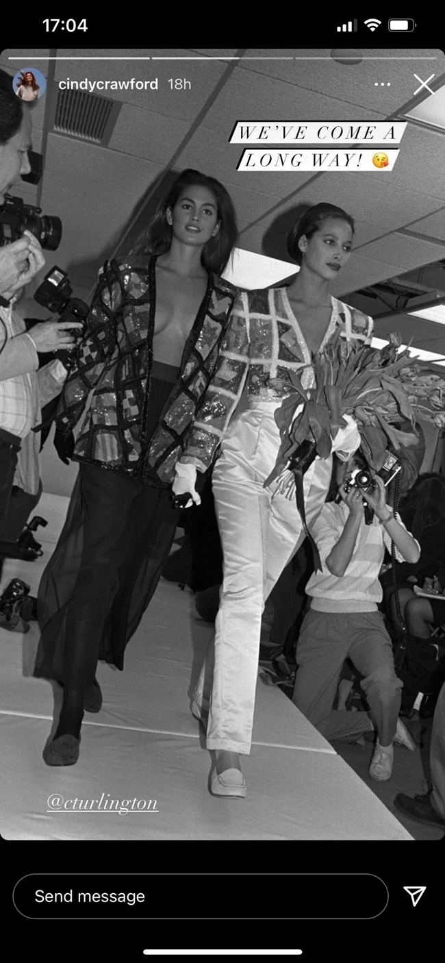 Cindy Crawford - Christy Turlington
