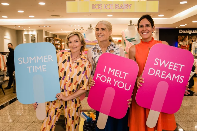 Βαλέρια Τάραντο, Managing Director, notos Department Stores BU, Ζωή Πυθαρούλη, Marketing & Communications Director, notos Department Stores, Μαρία Παπαθανασίου Αρώνες, Founder & CEO Outstand Communications