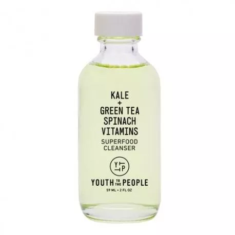 Τζελ ντεμακιγιάζ με kale, πράσινο τσάι και σπανάκι, Superfood Cleanser, Youth to the People (sephora.gr)