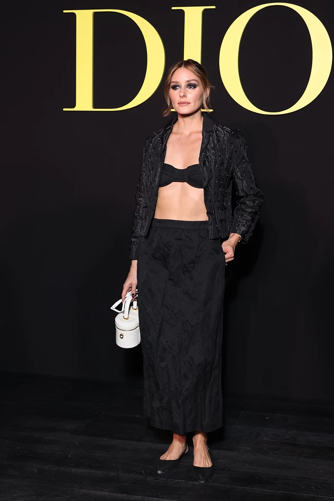 Dior Front Row Celebrities
