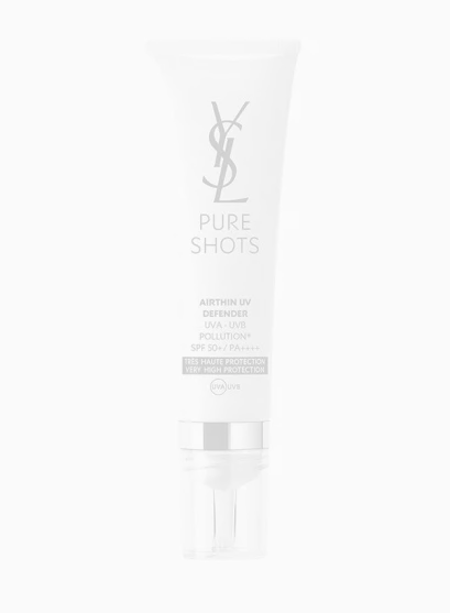Ανάλαφρο αντηλιακό με νιασιναμίδη, Pure Shots Airthin UV Defender SPF 50+, Yves Saint Laurent Beauty