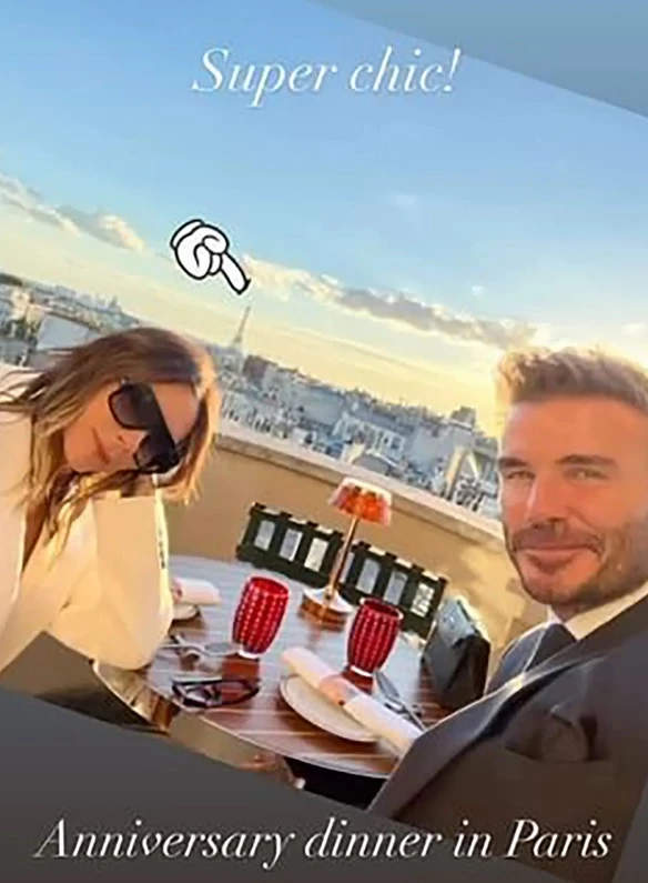 David -Victoria Beckham | Οι φωτογραφίες από το ταξίδι τους στην Ευρώπη για την επέτειο του γάμου τους
