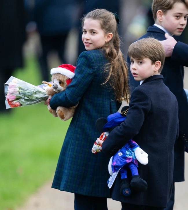 George, Charlotte, Louis