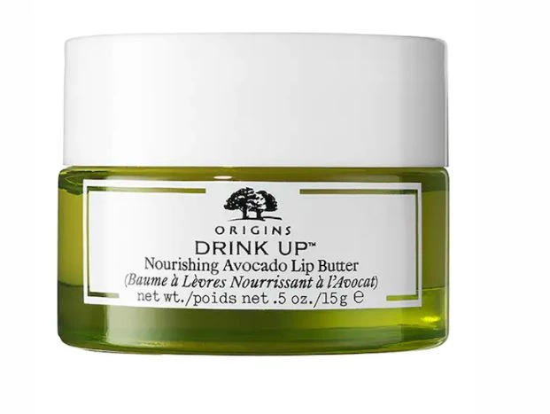 Drink Up Avocado Lip Butter Mask, Origins